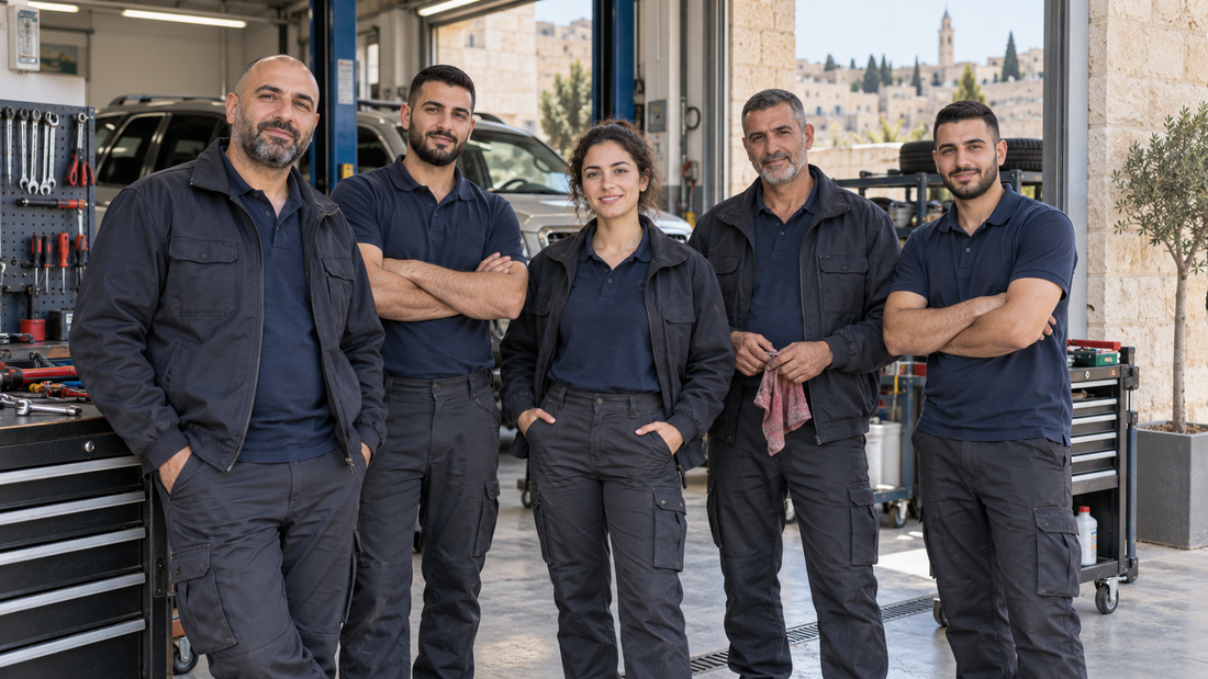 طباعة ملابس الكراجات والميكانيكيين والورش في القدس