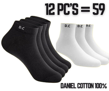 عدد 4 ربطات جرابات = 12 جوز ب 59  شيكل فقط ماركة دانيال - Brando -  Basic Clothing for Men