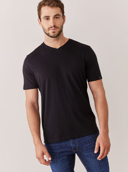 Premium V-Neck Cotton T-Shirt | 4 Pack