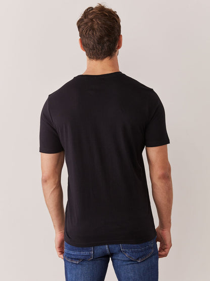 Premium V-Neck Cotton T-Shirt | 4 Pack