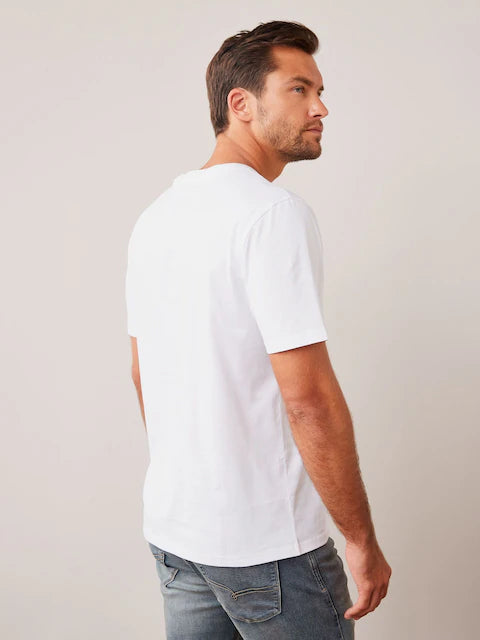 5-Pack White 100% Cotton T-Shirts – 99₪ | RUN BE
