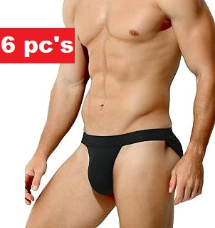 6 Pc 's - DANIEL Tanga Briefs -MULTI COLORS ,The medical model is natural cotton - Brando -  Basic Clothing for Men