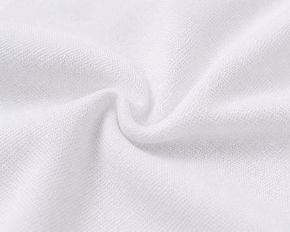 بولو رجالي قطن 100% - أبيض | Premium Polo