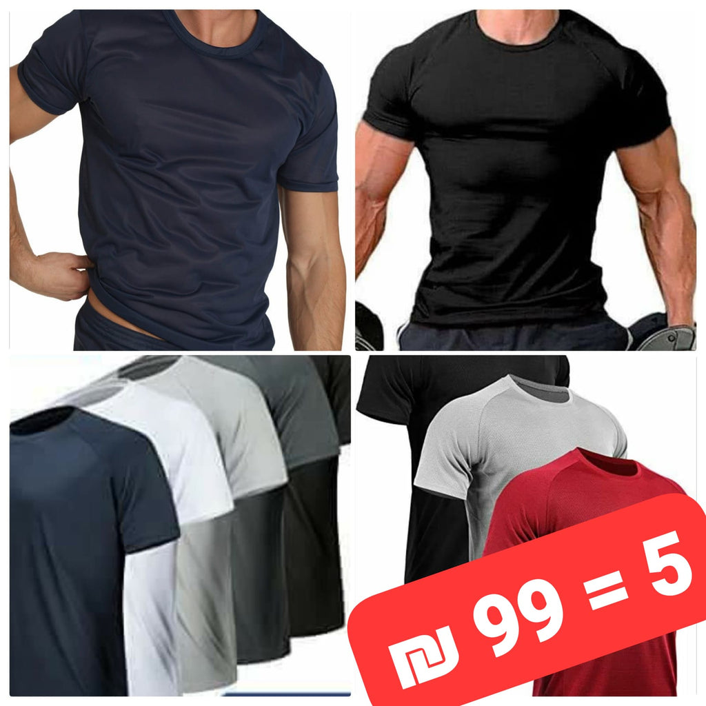 عرض خاص !! عدد 5 ب 99 ₪ بلا يز درايفت سبورت ضد التعرق Cool Dry ماركة Run Be - Brando -  Basic Clothing for Men