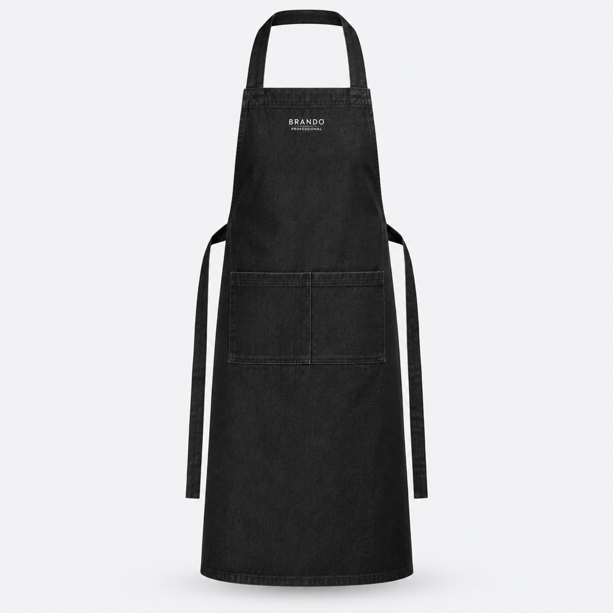 مريول جينز أسود طويل BRANDO PROFESSIONAL – صورة المنتج