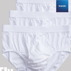 Box of 5 White slip underwear with opening Daniel cool 100% cotton As low as NIS 69 (Copy) - Brando -  Basic Clothing for Men